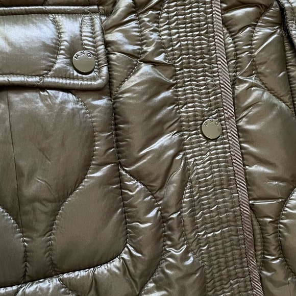 Mango MNG quilted liner shacket coat jacket army green XS - Picture 4 of 6